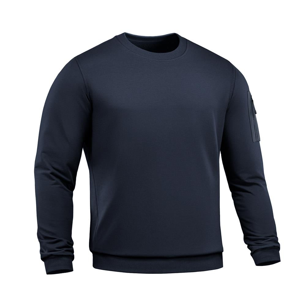 Nylon Pocket Cotton Hard Sweatshirt