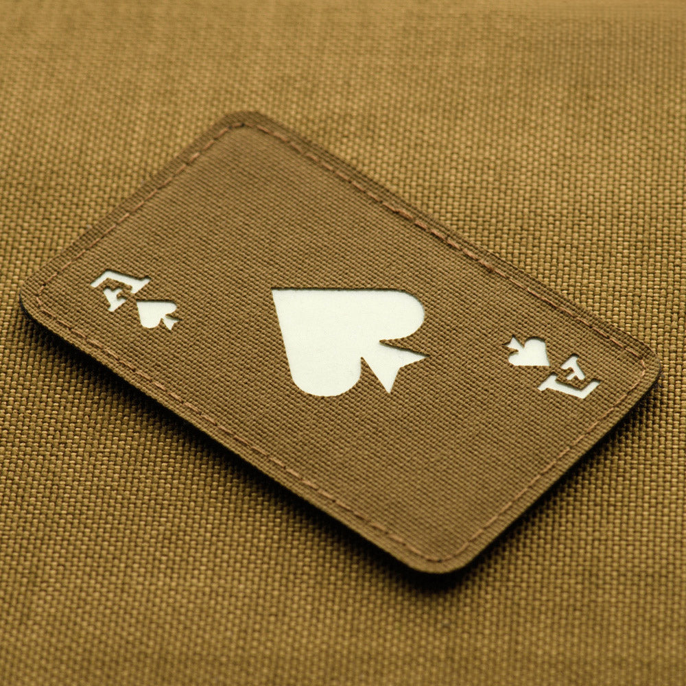 Patch Ace of Spades Laser Cut