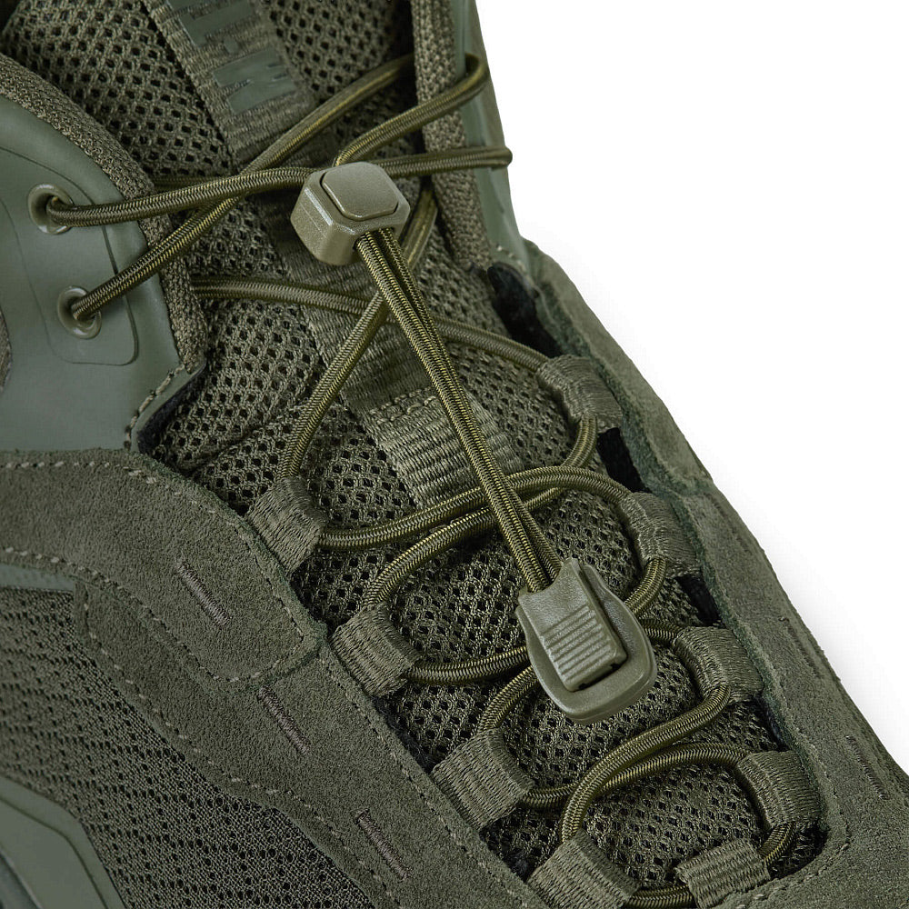 Elastic Shoelaces OD Green 120 cm