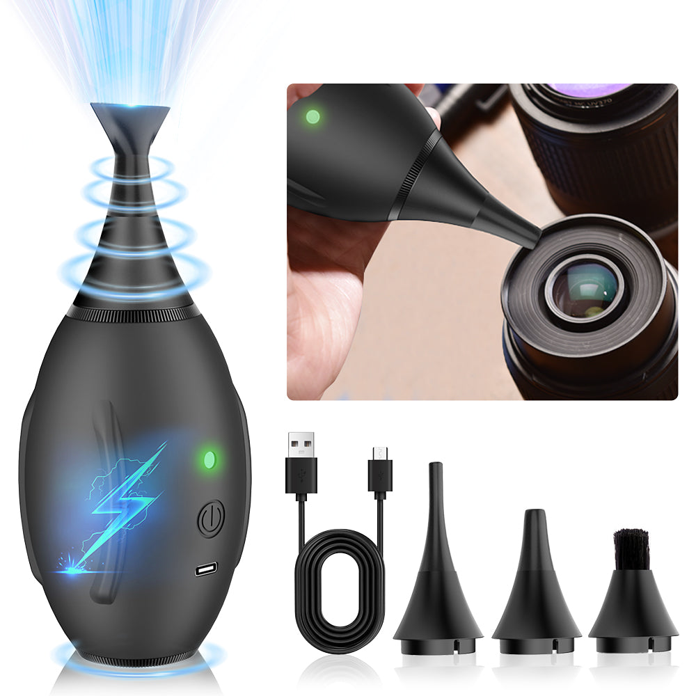 Lensgo Elektrische Blaasbalg Zwart