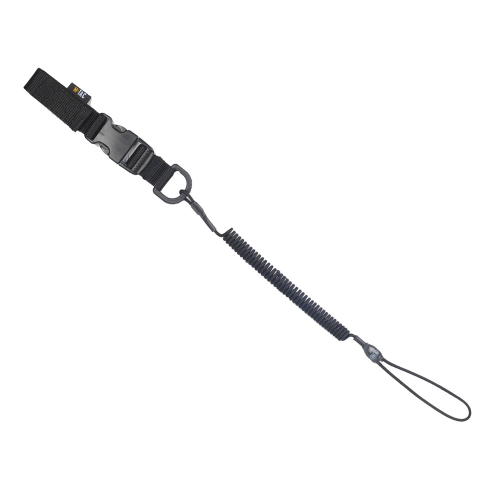 Safety cord Lite combined with D-ring and Fastex