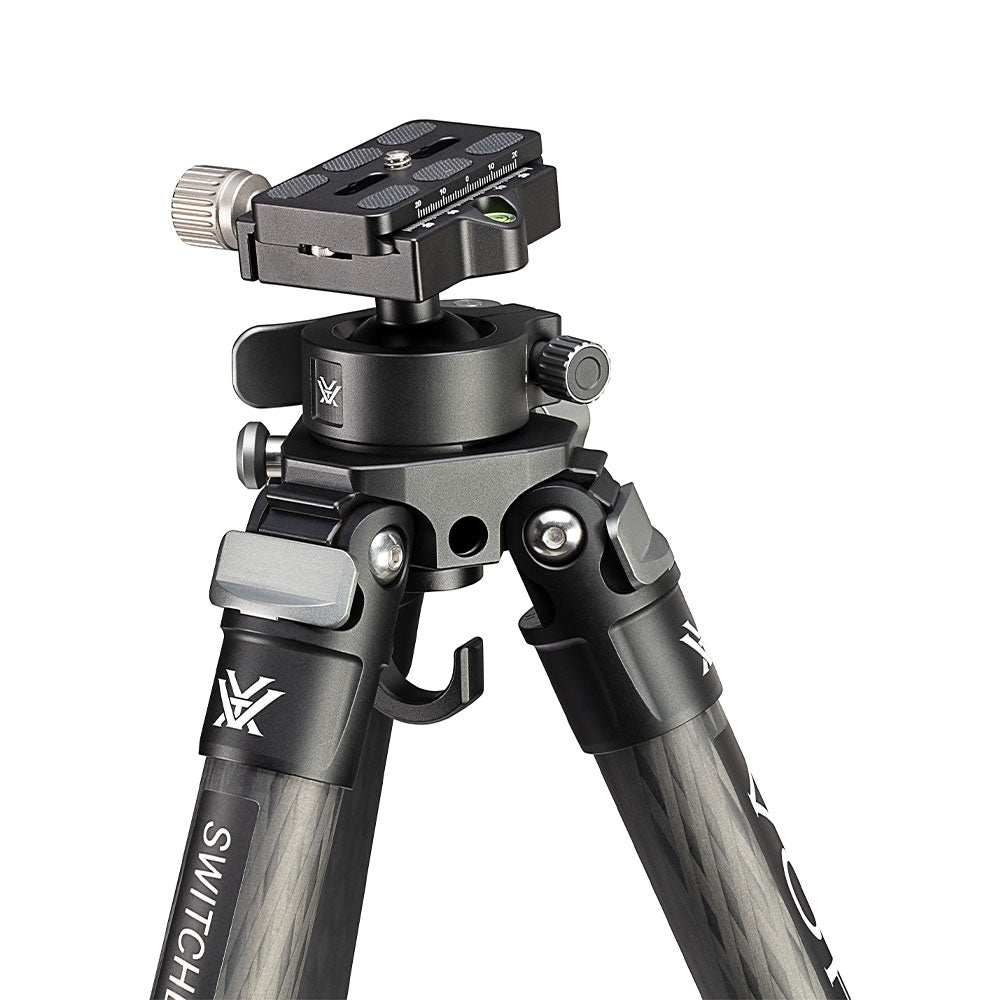 Vortex Switchback Carbon Fiber Statief Kit Balhoofd