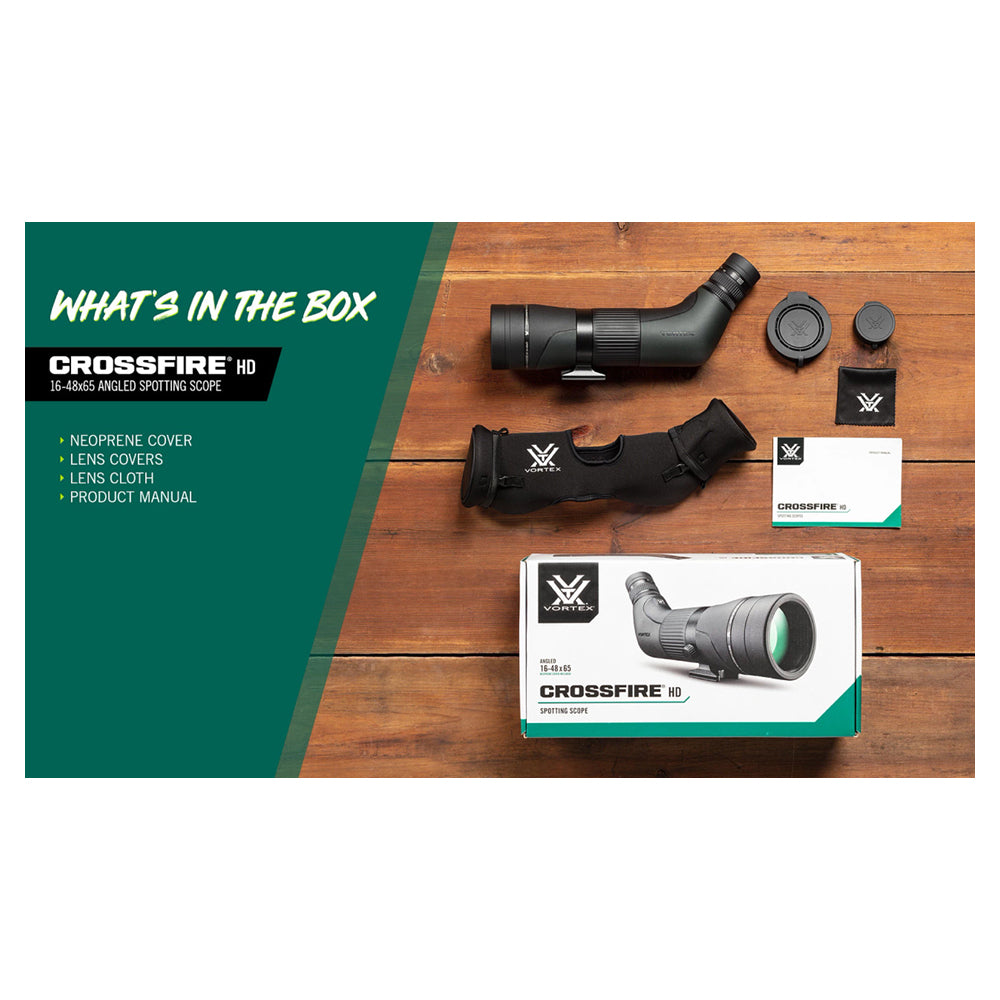 Vortex Crossfire HD 20-60x80 Spotting Scope