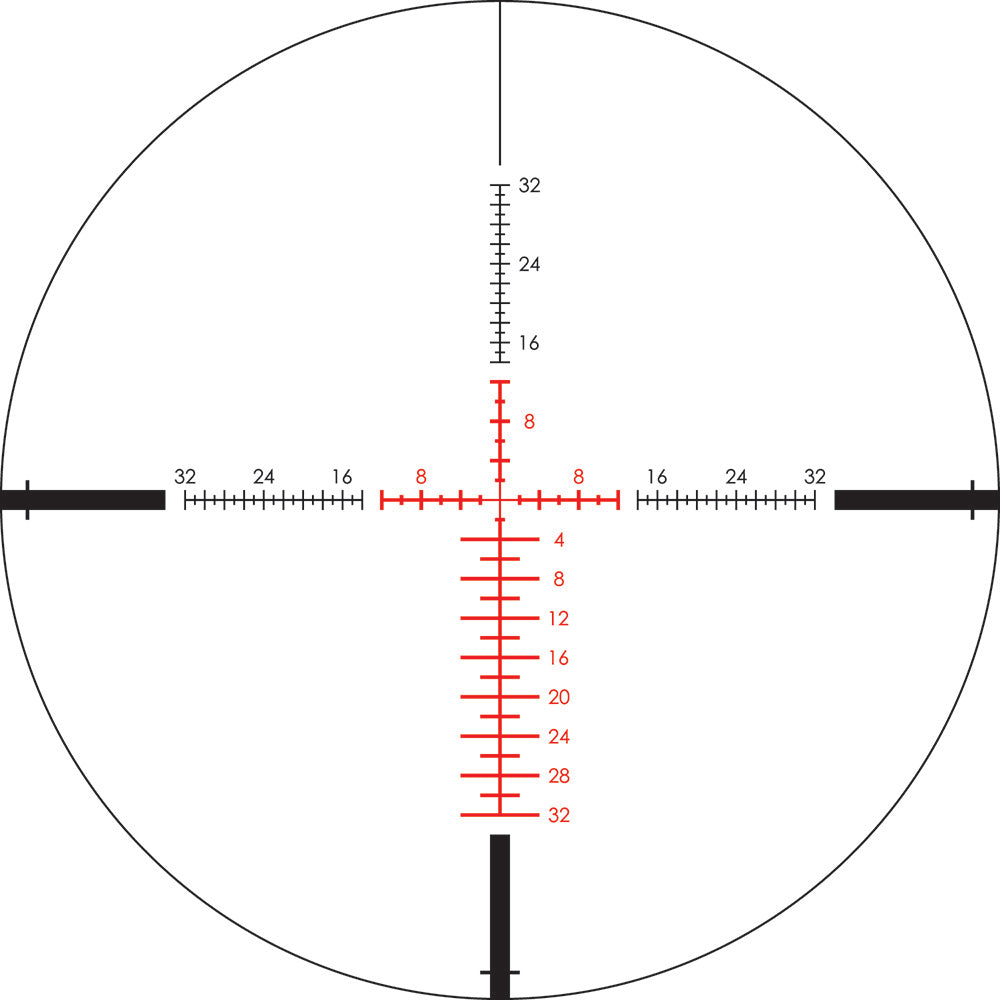 Vortex Viper PST Gen II 5-25x50 SFP Richtkijker, EBR-4 MOA