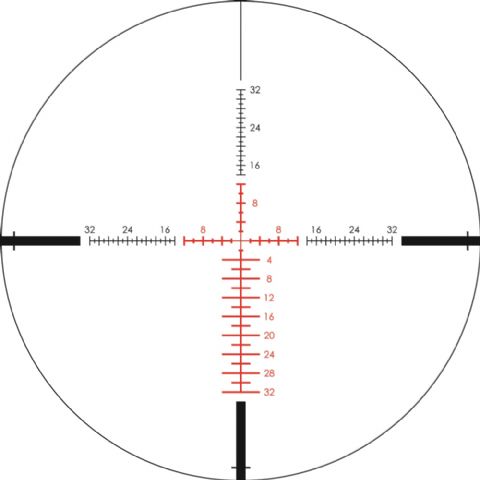 Vortex Viper PST Gen II 2-10x32 FFP Richtkijker, EBR-4 MOA
