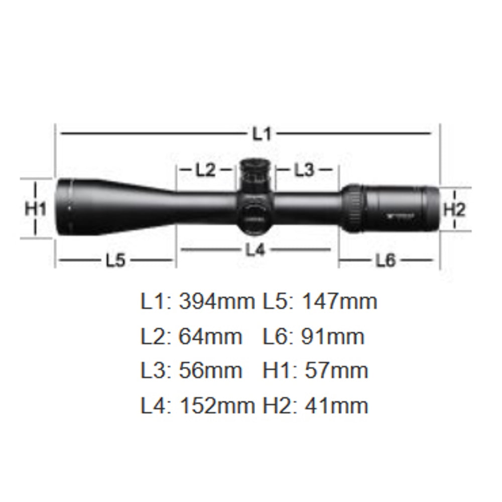 Vortex Viper HS-T 4-16x44 Richtkijker, VMR-1 Dradenkruis (MOA)