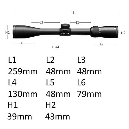 Vortex Diamondback 1.75-5x32 Richtkijker, Dead-Hold BDC Dradenkruis (MOA)