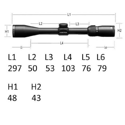 Vortex Diamondback 3-9x40 Richtkijker, V-Plex Dradenkruis (MOA)