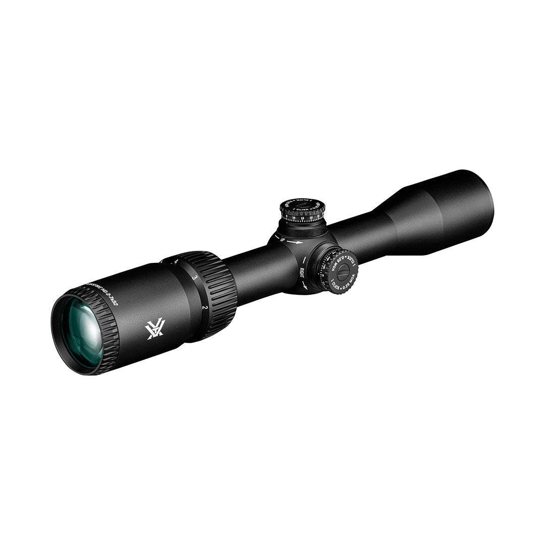 Vortex Crossfire HD 2-7x32  Richtkijker, V-Plex Dradenkruis (MOA)