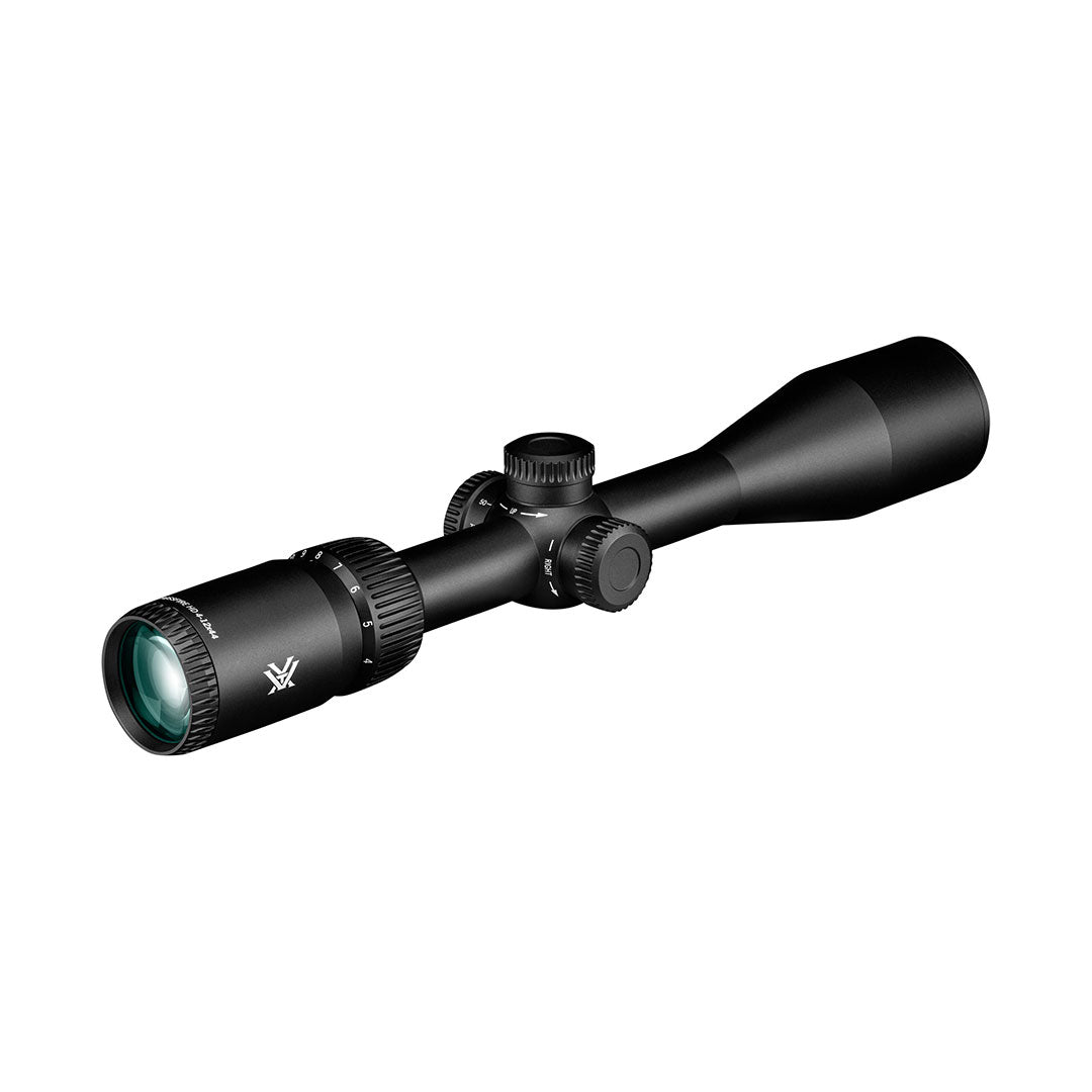 Vortex Crossfire HD 4-12x44 Richtkijker, WideRange Plex Dradenkruis (MOA)