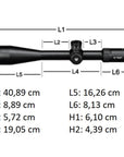 Vortex Richtkijker Golden Eagle HD 15-60x52 SFP, ECR-1 Dradenkruis (MOA)