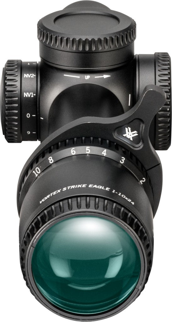 Vortex Richtkijker Strike Eagle 1-10x24 FFP, EBR-8 (MRAD)