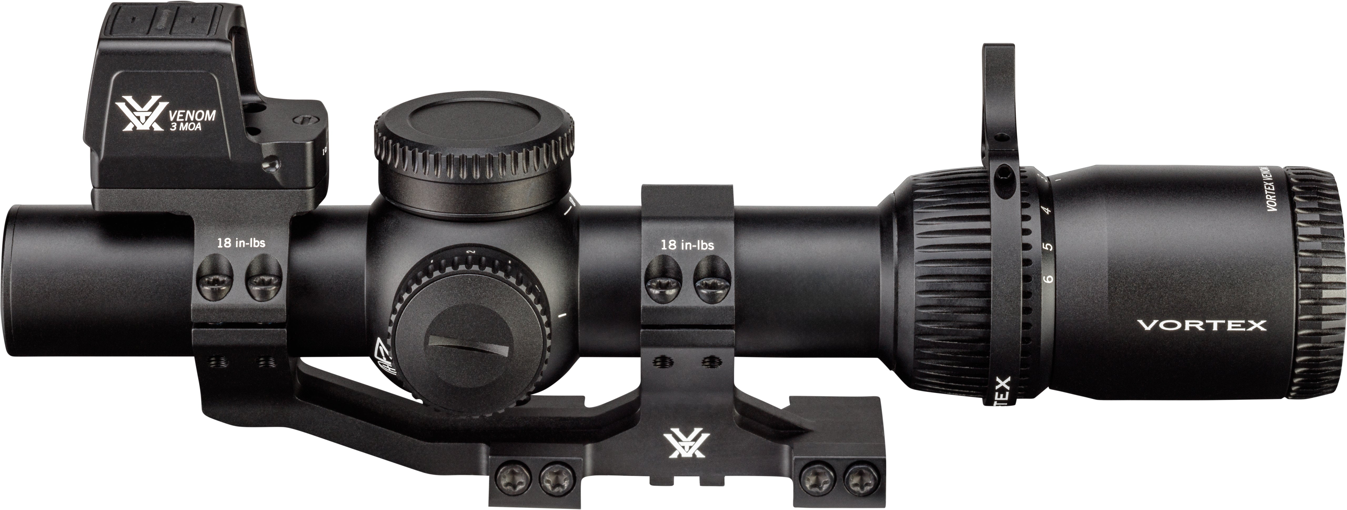 Vortex Richtkijker Venom 1-6x24 Bundel met Red Dot en Sport Mount