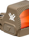 Vortex Micro Red Dot Defender-ST 3 MOA Tan