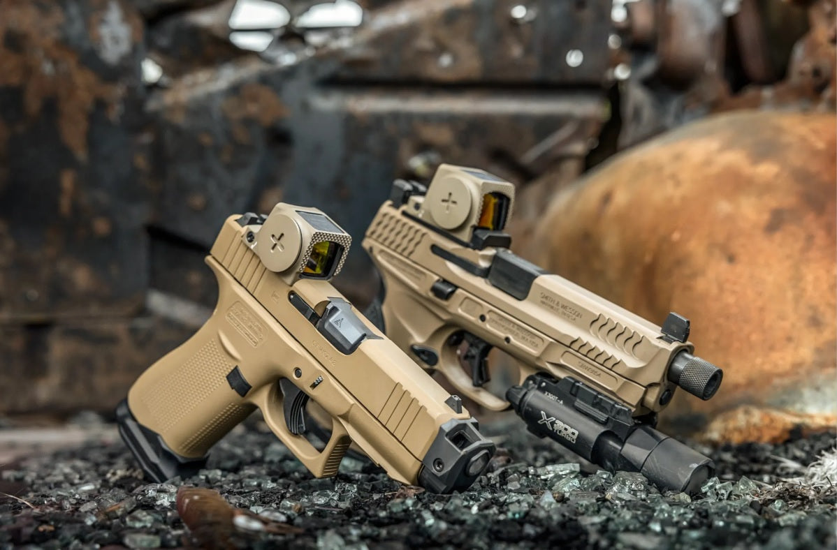 Vortex Enclosed Solar Micro Red Dot Defender-ST 3 MOA Tan