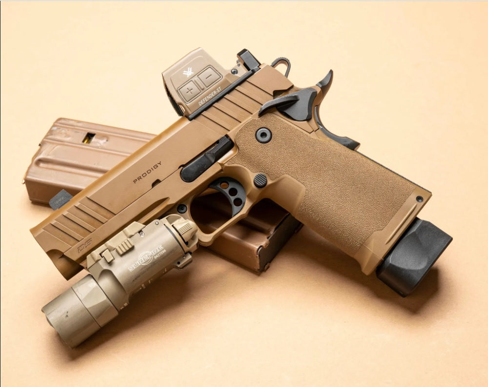 Vortex Enclosed Solar Micro Red Dot Defender-ST 3 MOA Tan