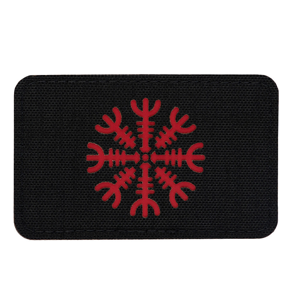 Patch Helmet of Horror horizontal Laser Cut
