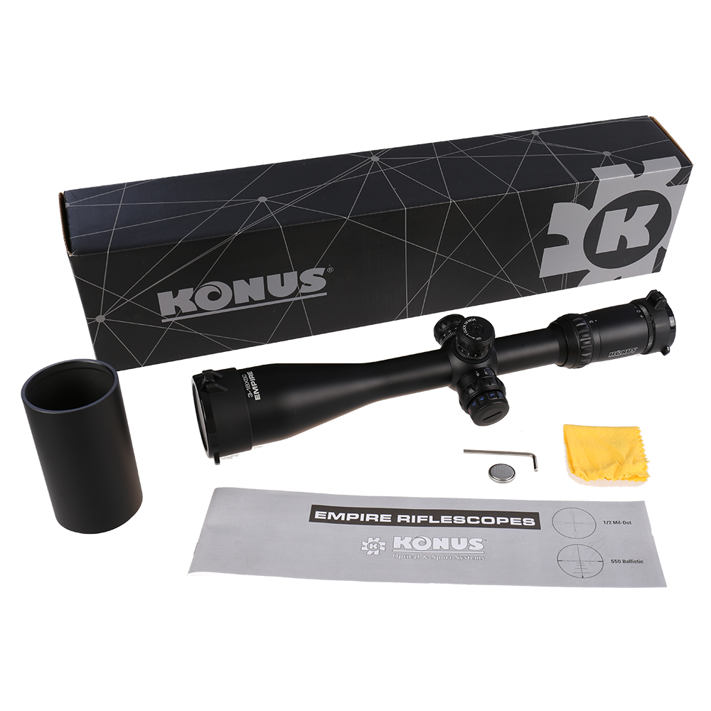 Konus Richtkijker Empire 3-18x50 SFP, 550 Ballistic (MOA)