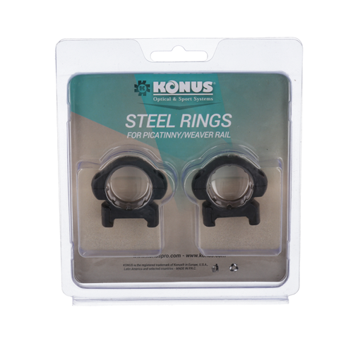 Konus Montageringen 25,4 mm Laag