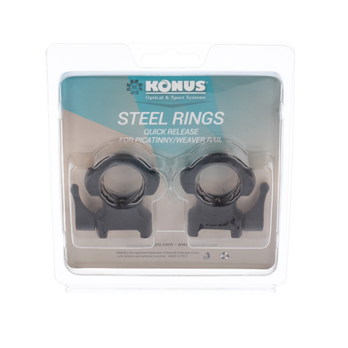 Konus Quick Release Montageringen 25,4 mm Hoog