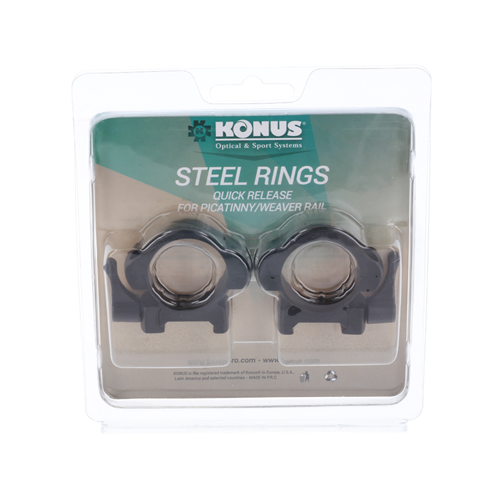 Konus Quick Release Montageringen 30 mm Medium
