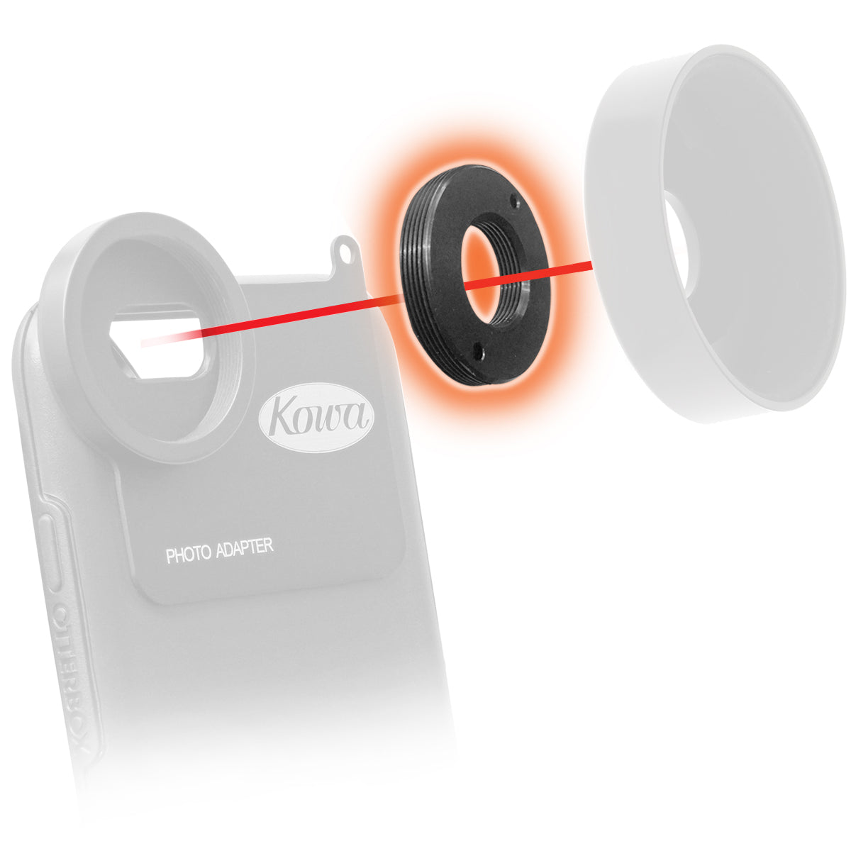 Smartoscope KM30-SM15 Adapter - Kowa M30 naar Swarovski M15