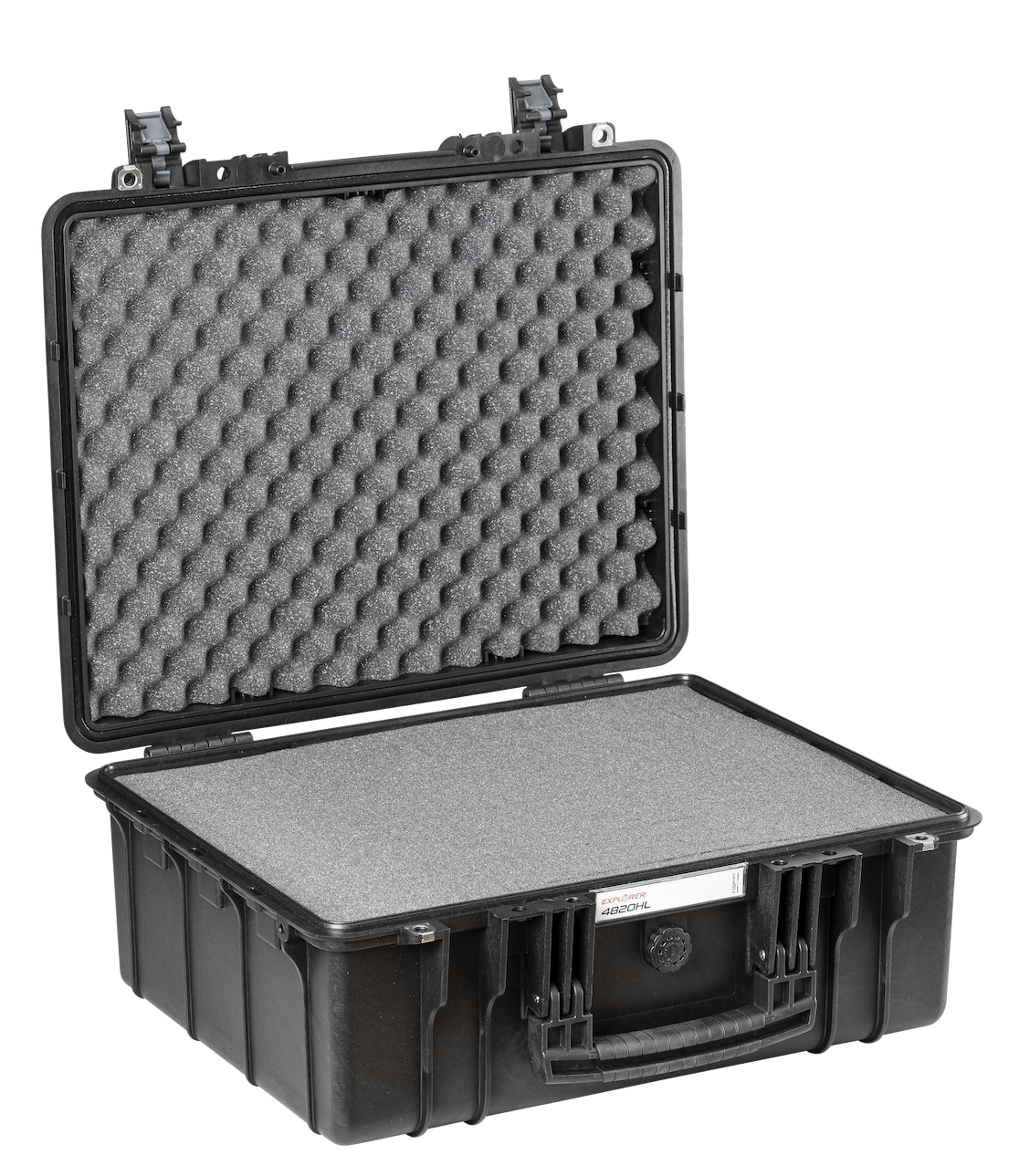 Explorer Cases 4820HL Koffer Zwart met Plukschuim