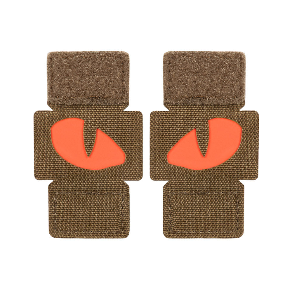 Patch Tiger Eyes Laser Cut (couple)