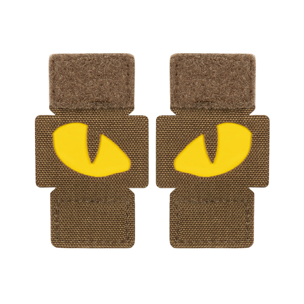 Patch Tiger Eyes Laser Cut (couple)