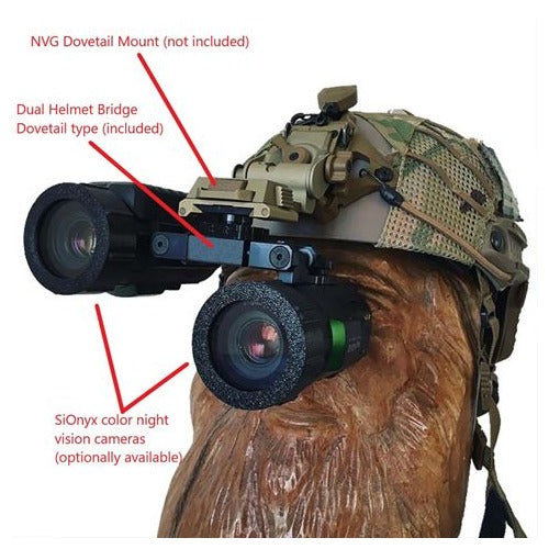 SiOnyx Aurora Dual Helm Bridge (Dovetail)