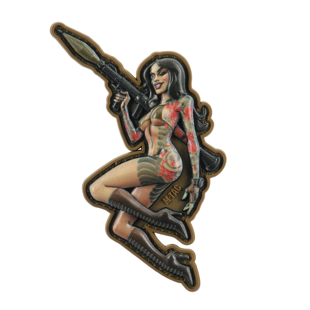 Patch Tactical girl 