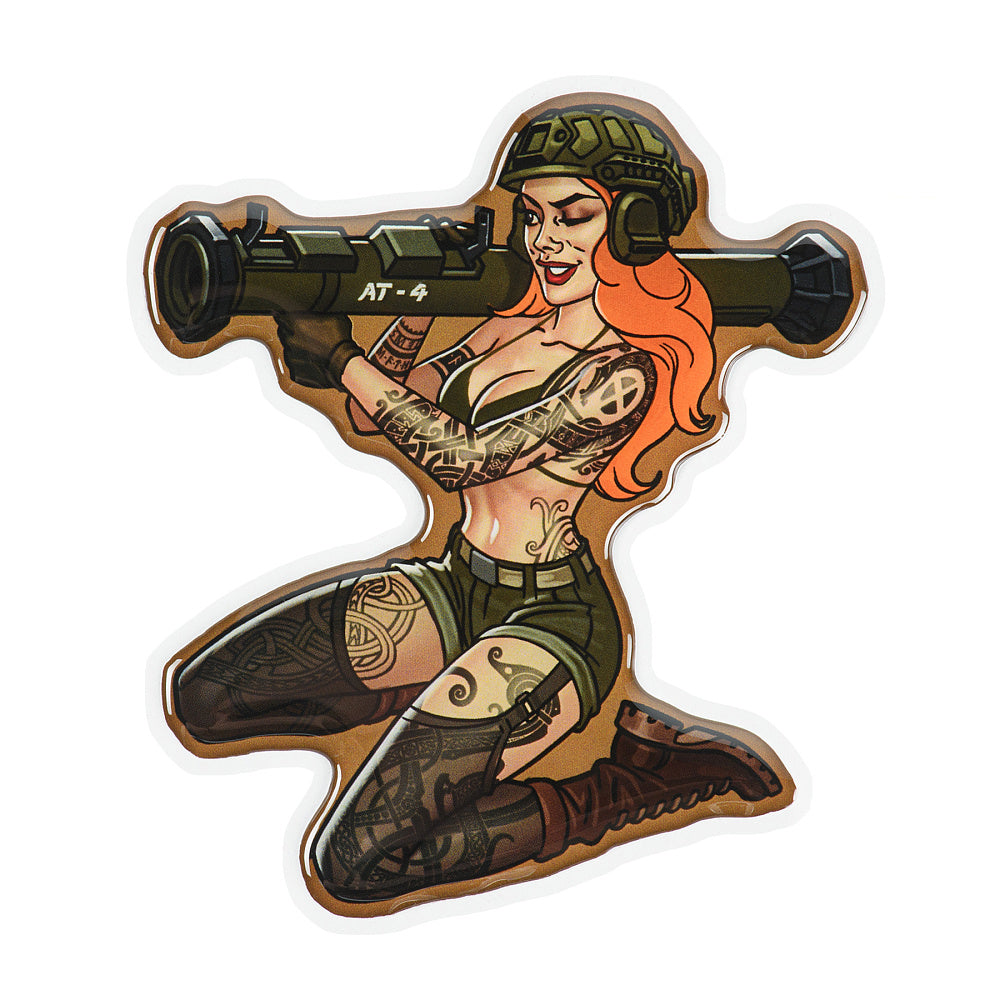 Sticker Tactical girl 