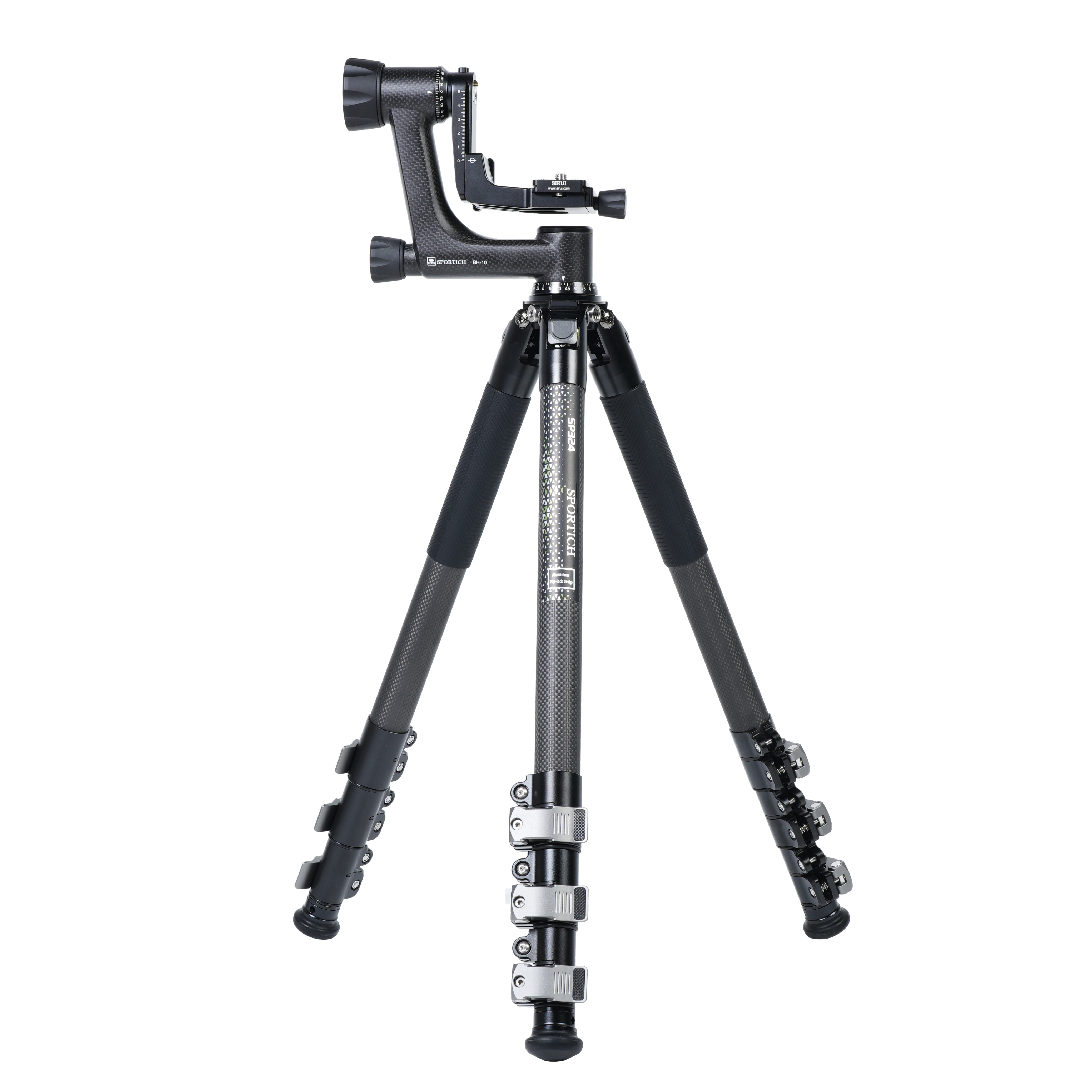 Sirui Sportich Carbon Statief SP324+BH-10