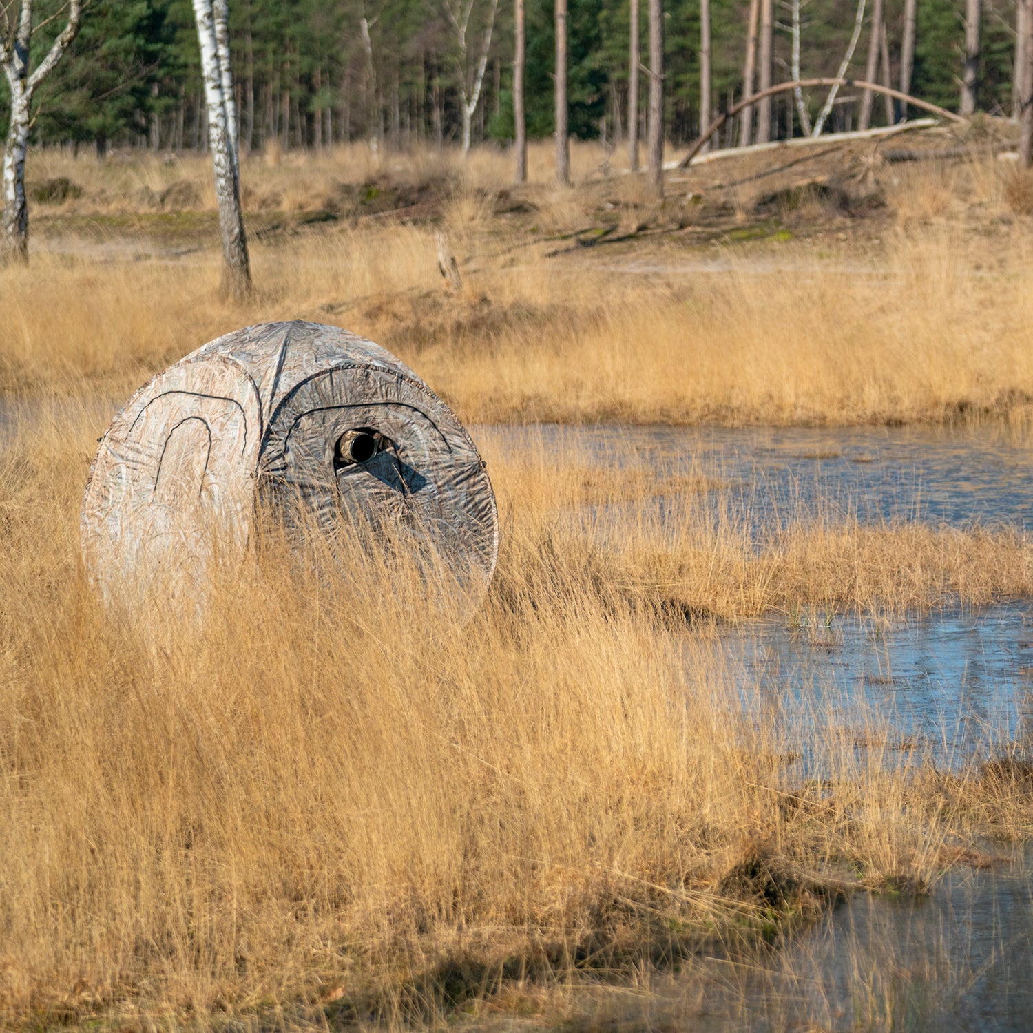 Stealth Gear Schuiltent Square Hide Riet Plus