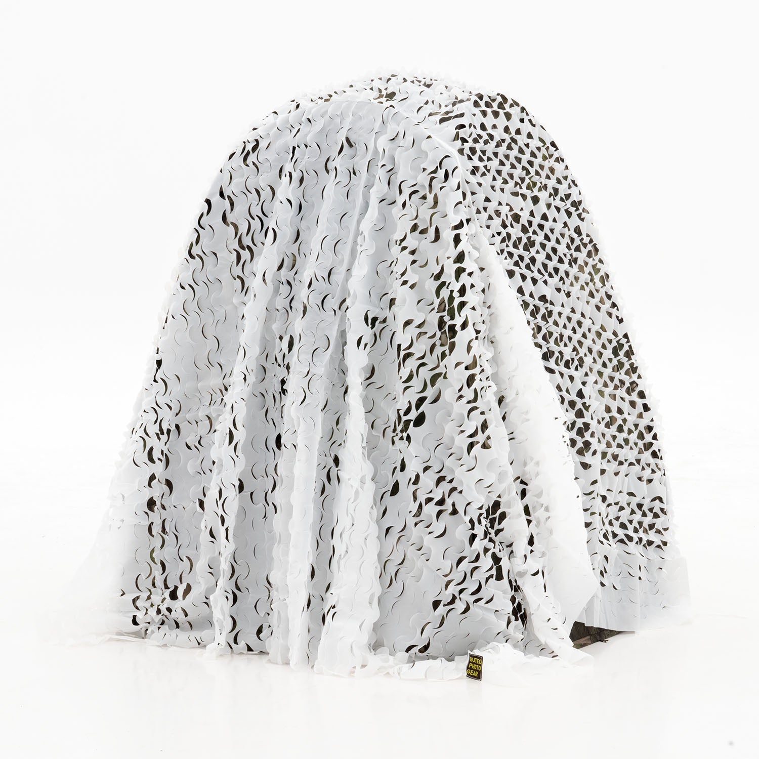 Buteo Photo Gear 3D leafs Camouflagenet Sneeuw 2,4x3 m