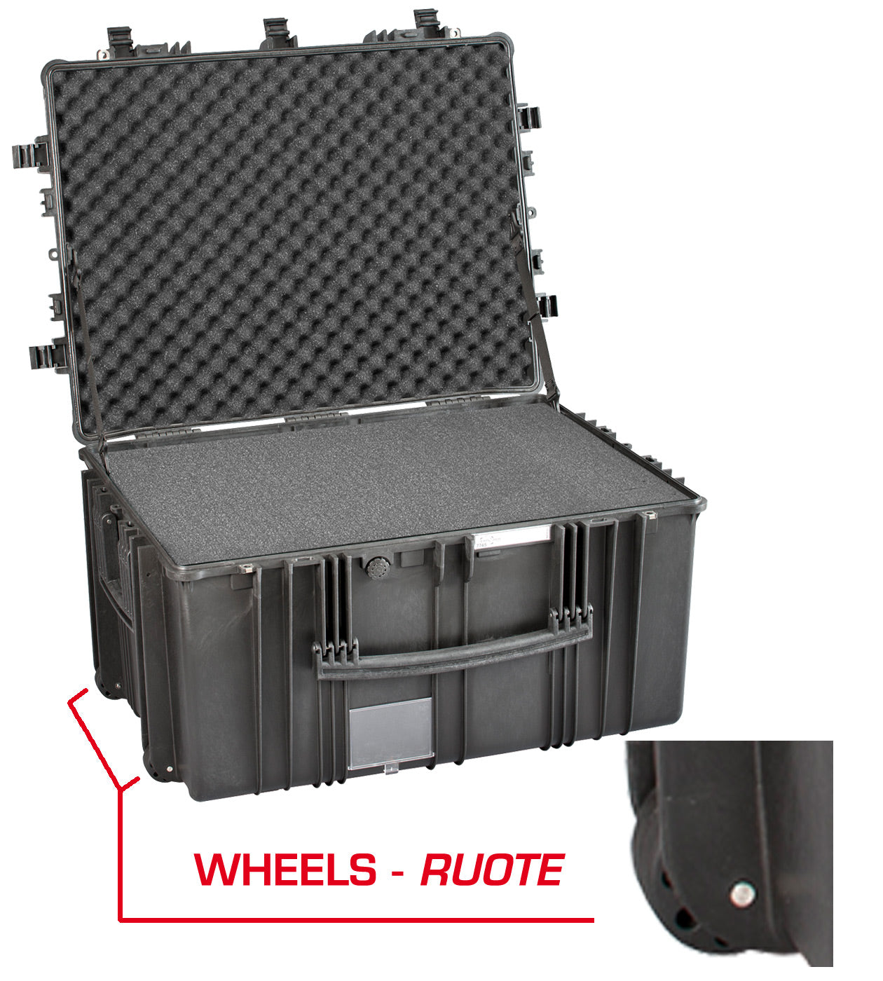 Explorer Cases 7745 Koffer Zwart met Plukschuim