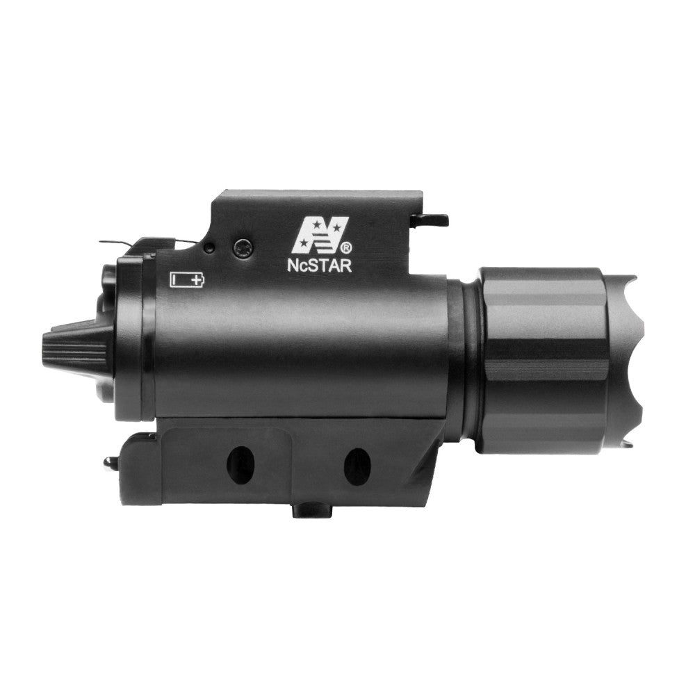 NC Star Weapon Mounted Light 200L, with Green Laser - Quick Release Mount