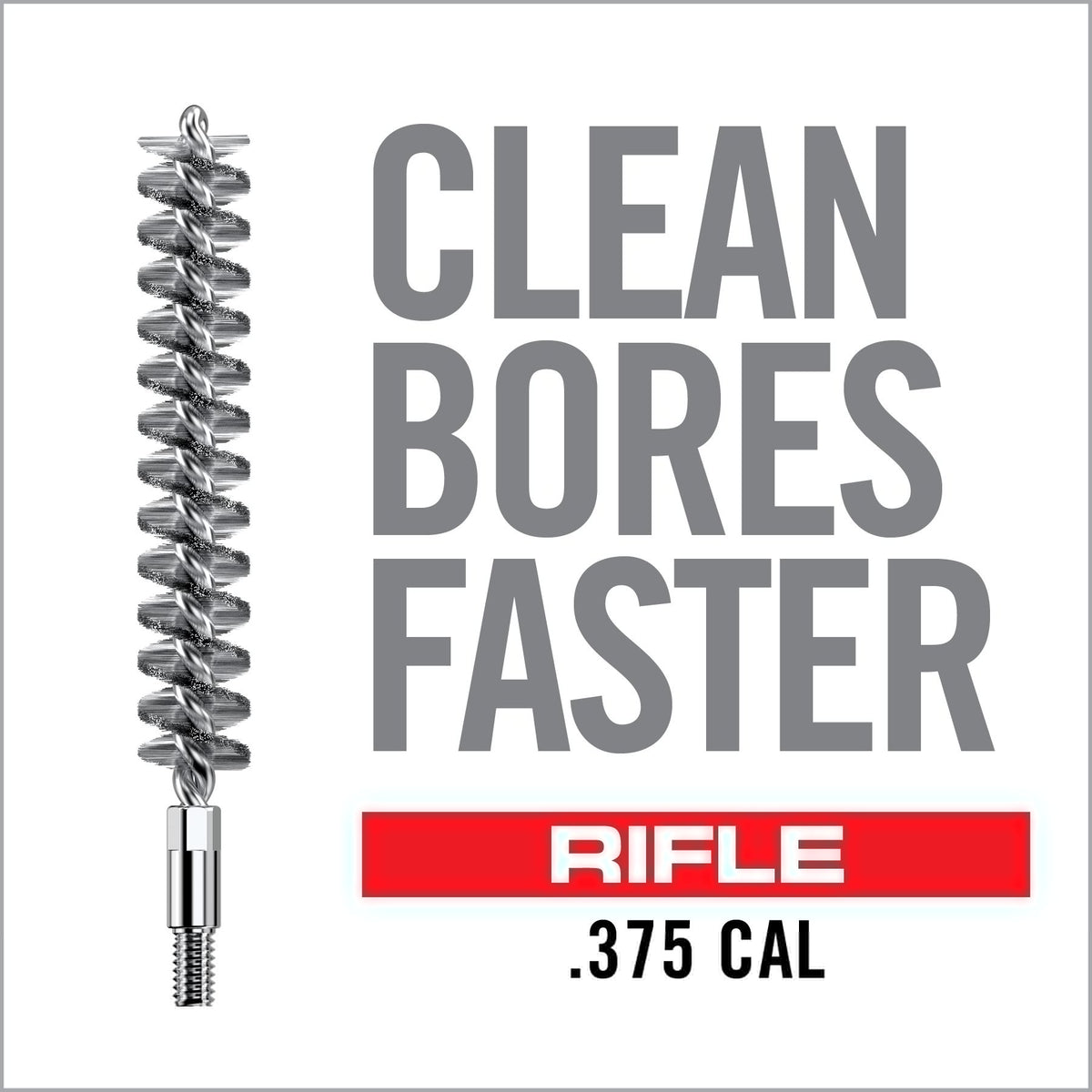 Real Avid Bore-Max Speed Brush Rifle - .375 - 8/32" Thread