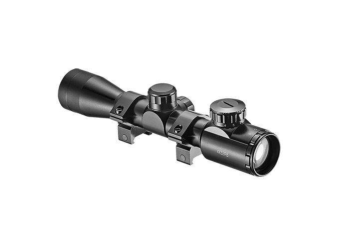 EK Archery Scope, Red/Blue Illuminated