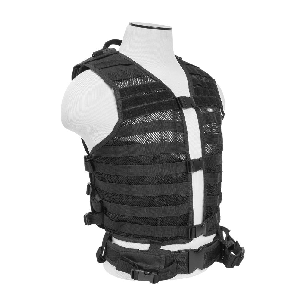 NC Star Molle/Pals Vest - Black