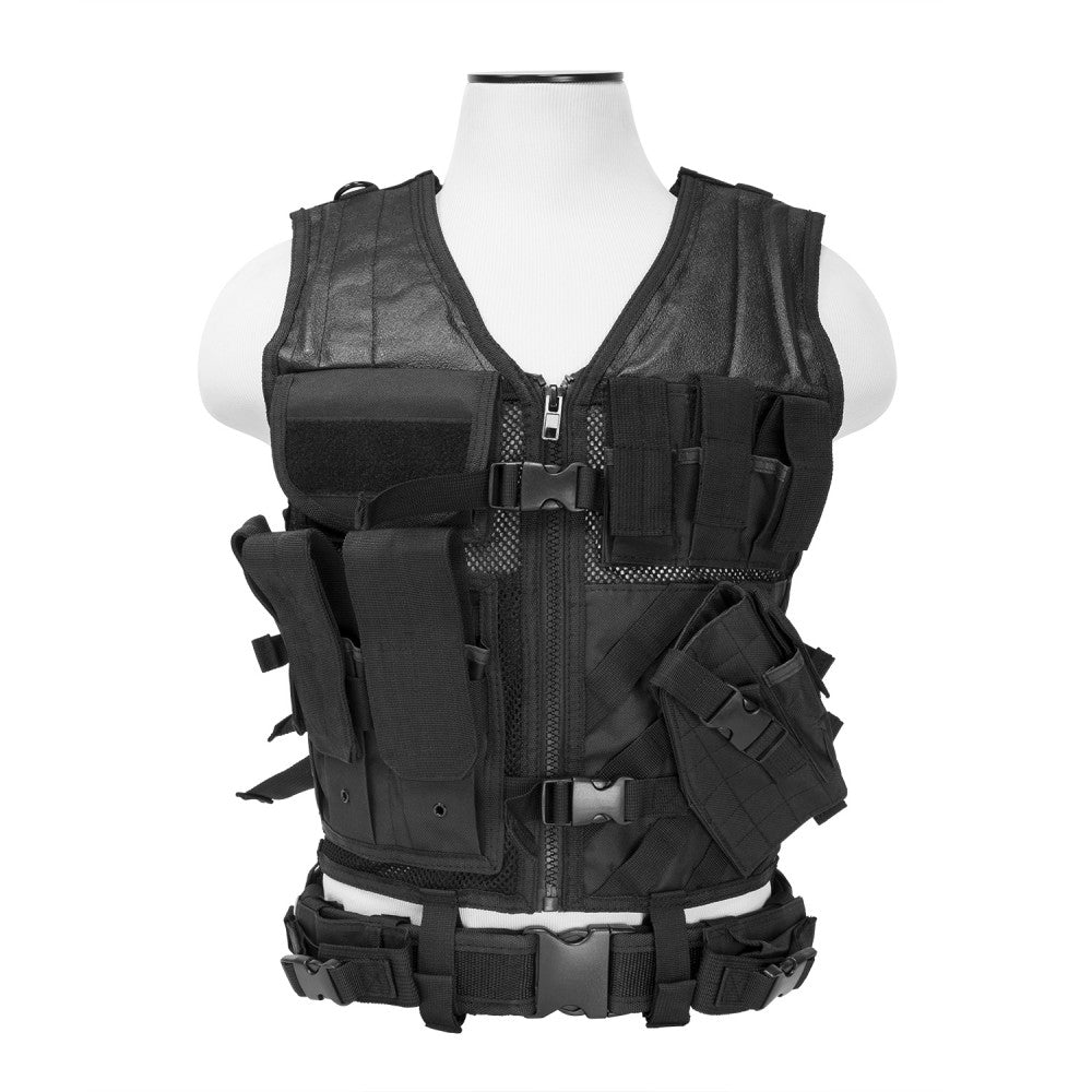 NC Star Tactical Vest (M-2XL) - Black