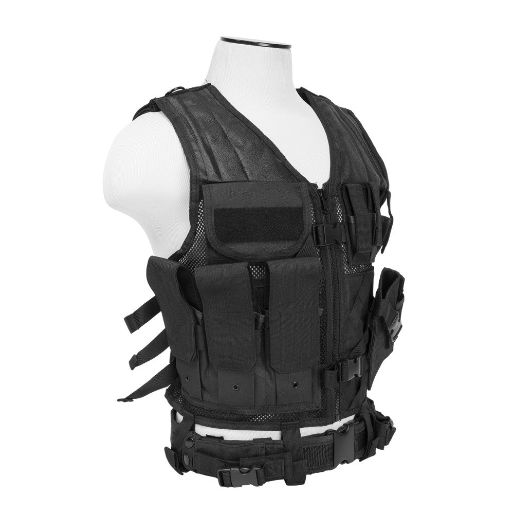 NC Star Tactical Vest (M-2XL) - Black
