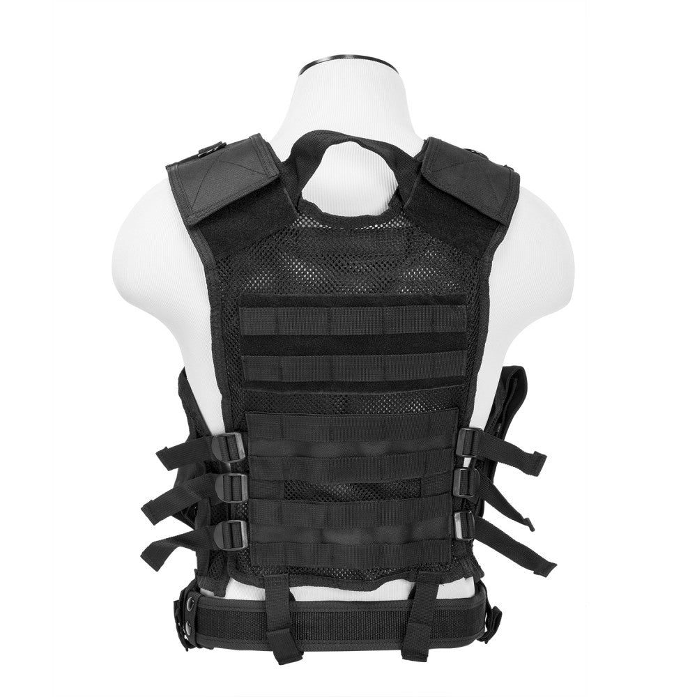 NC Star Tactical Vest (M-2XL) - Black