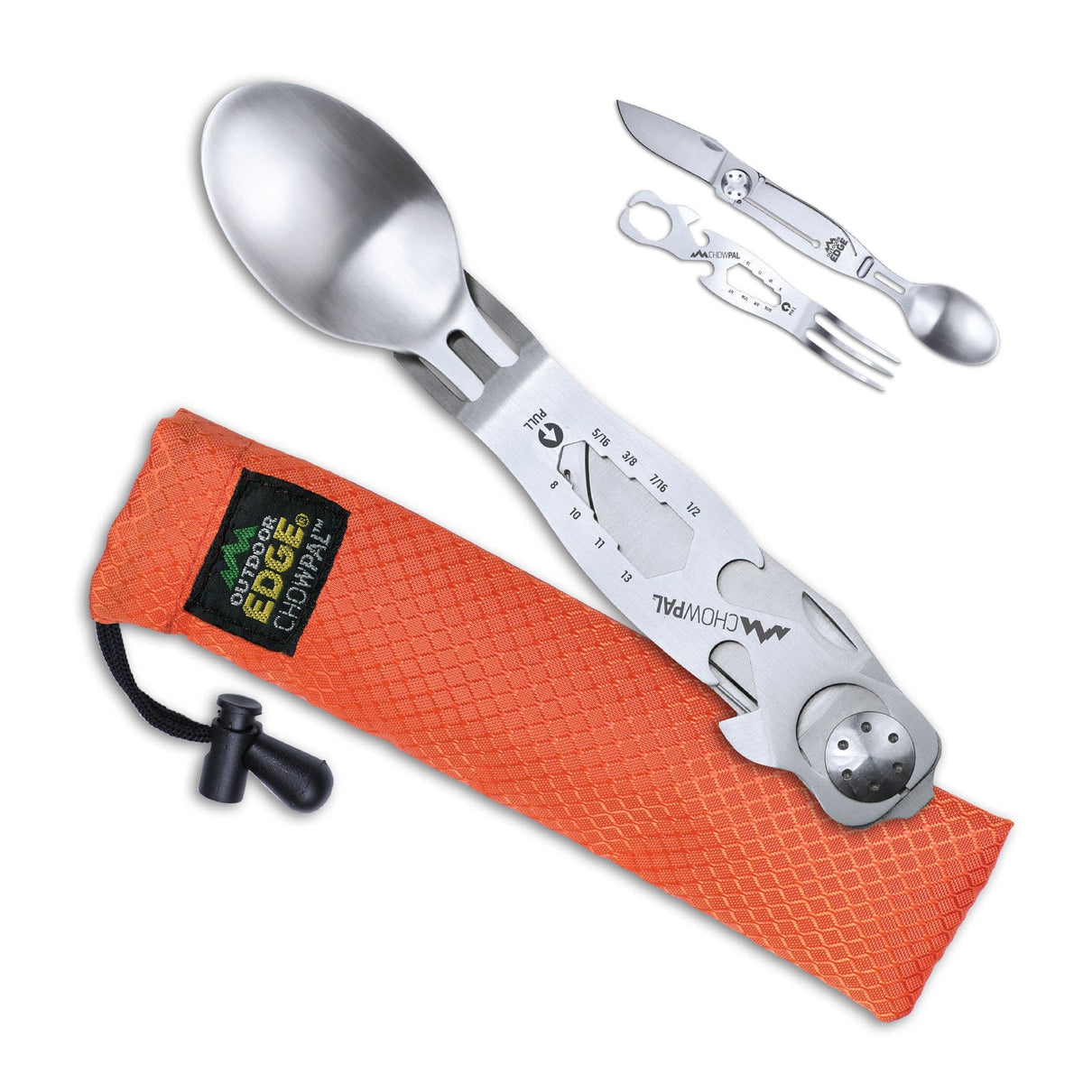 Outdoor Edge ChowPal campingbestek met multitool