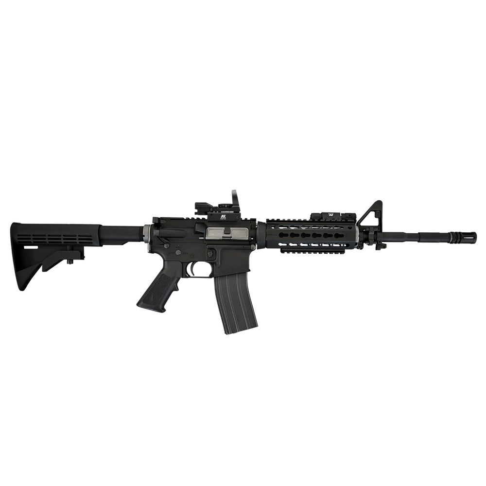 NC Star RD Reflex Sight 1x24, 4 Reticles, 3 MOA Red Dot, Weaver, Alu, Black