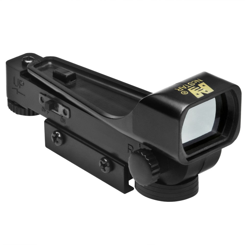 NC Star RD Reflex Sight, 3 MOA Red Dot, 11mm Dovetail, Plastic, Black
