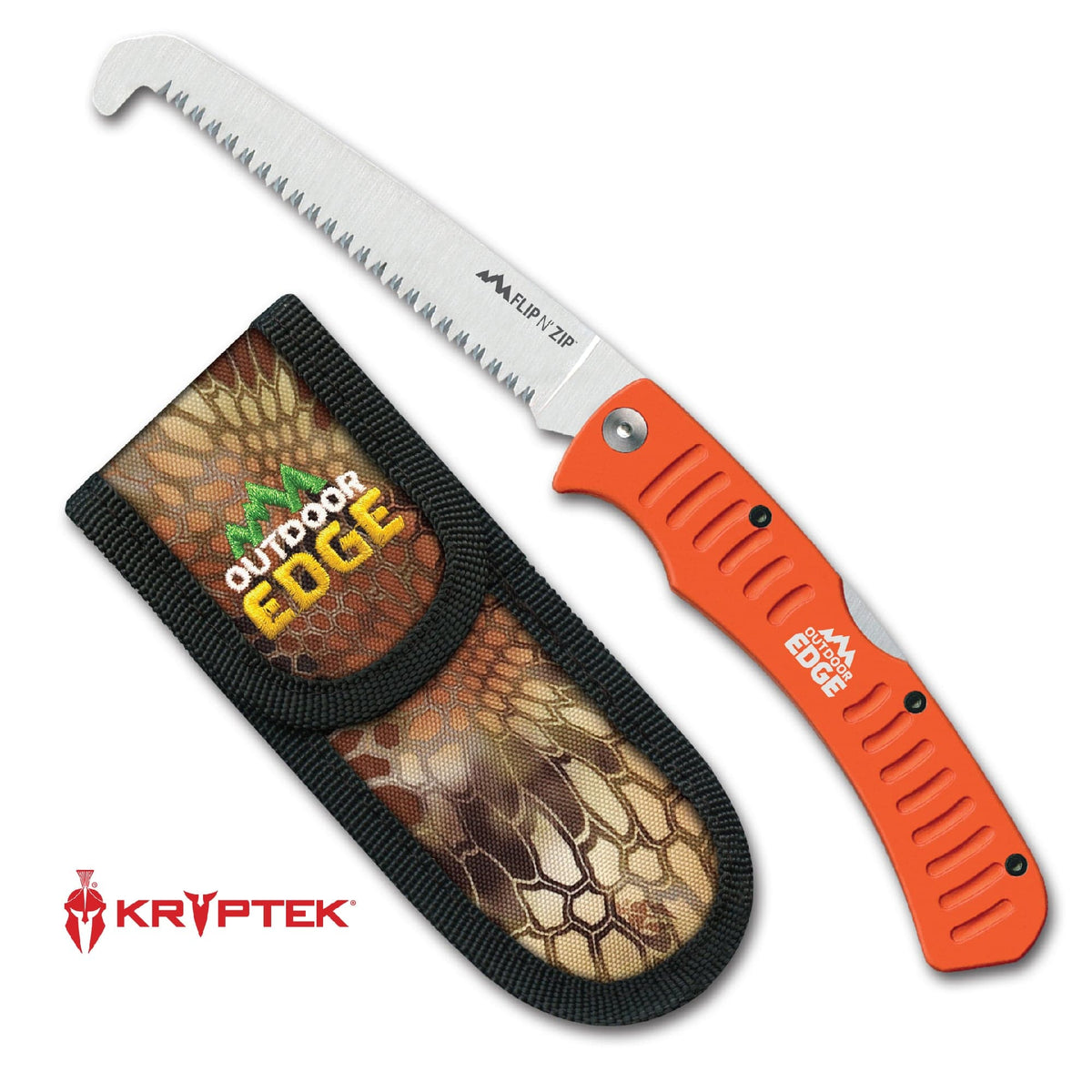 Outdoor Edge Saw Flip N' Zip Orange