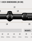 Vortex Richtkijker Strike Eagle 1-8x24 SFP, AR-BDC3 (MOA)