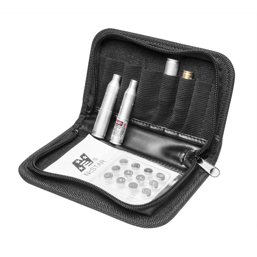 NC Star Bore Sighter Set Laser Cartridges, .223 Rem / .308 Win / .30-06 Spr / 7mm Rem Mag