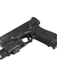 NC Star Weapon Mounted Light Pistol Gen3, with Strobe & Red Laser